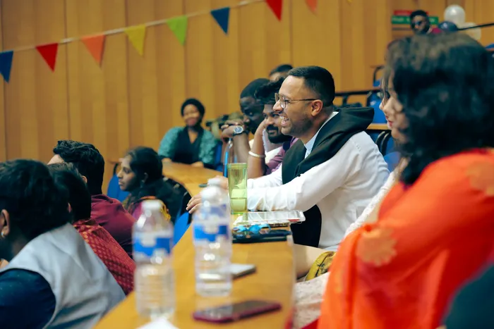 Event photography at an alumni celebration, speakers and guests, photographed by Imisi Bamiro, Coventry photographer