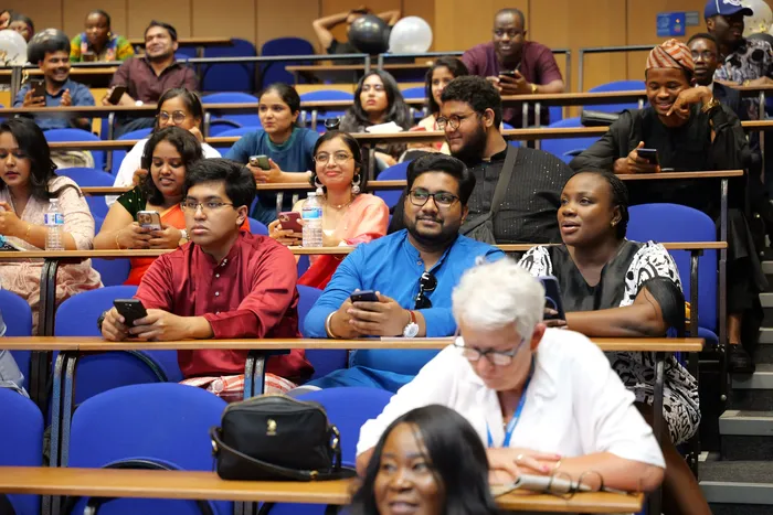 Event photography at an alumni celebration, speakers and guests, photographed by Imisi Bamiro, Coventry photographer