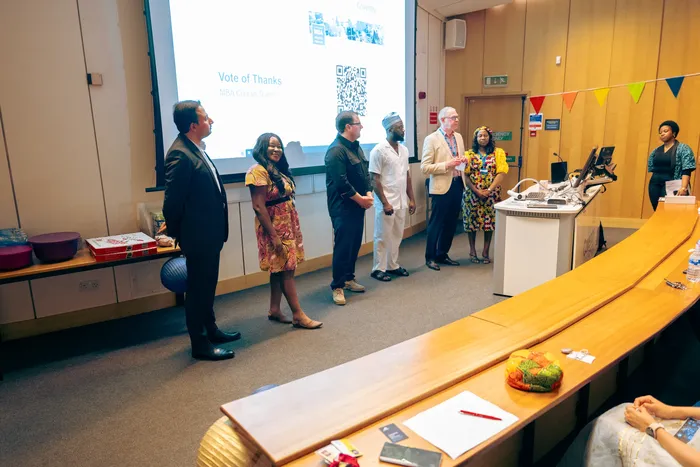 Event photography at an alumni celebration, speakers and guests, photographed by Imisi Bamiro, Coventry photographer